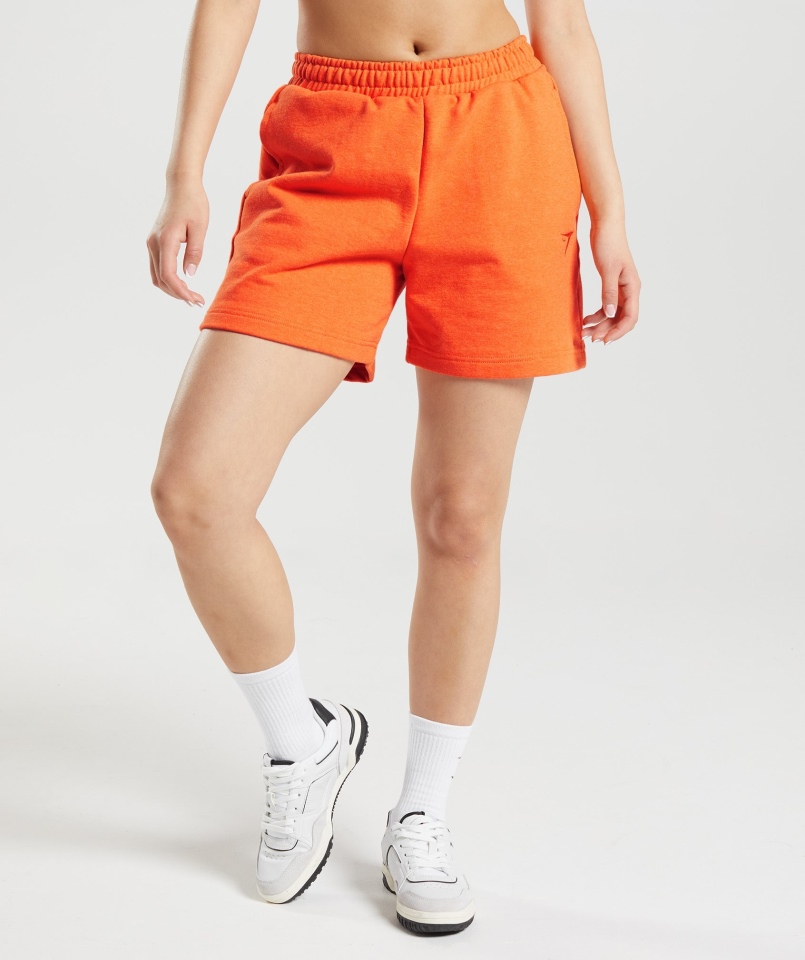 Gymshark Spodenki Na Dzień Odpoczynku Blaze Orange Marl