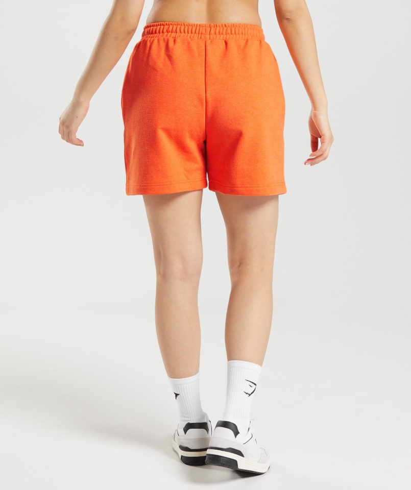 Gymshark Spodenki Na Dzień Odpoczynku Blaze Orange Marl