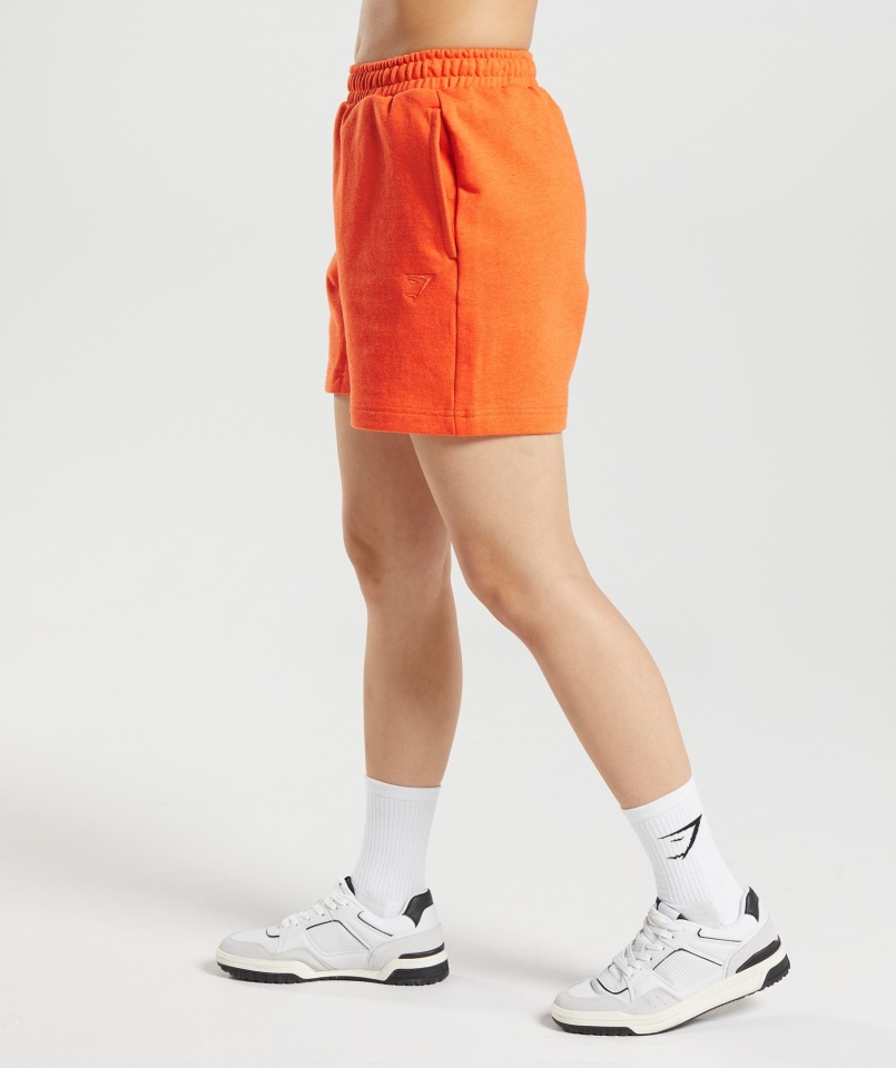 Gymshark Spodenki Na Dzień Odpoczynku Blaze Orange Marl