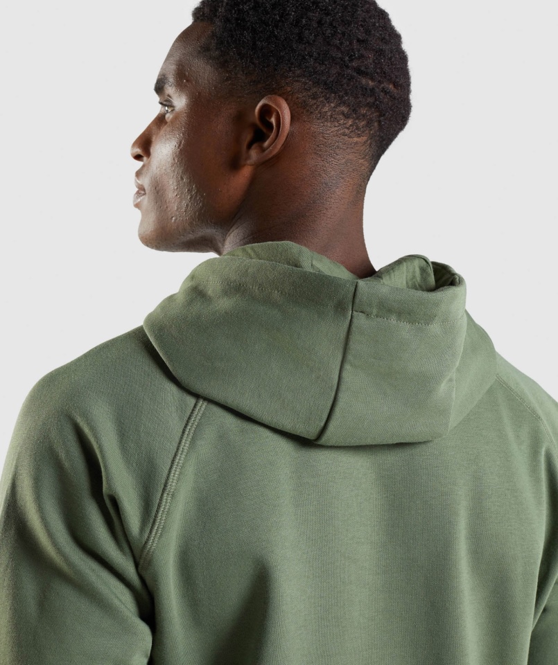 Bluza Z Kapturem Gymshark Sharkhead Zielona