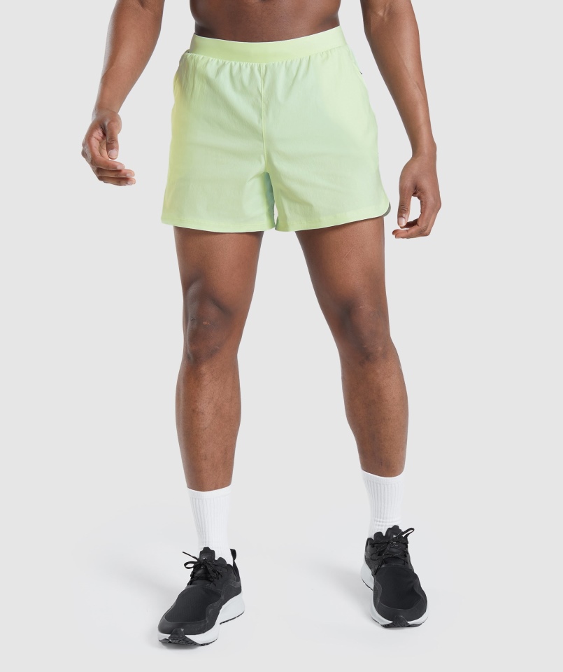 Spodenki Gymshark Speed Evolution 5" Ogórkowo-zielone