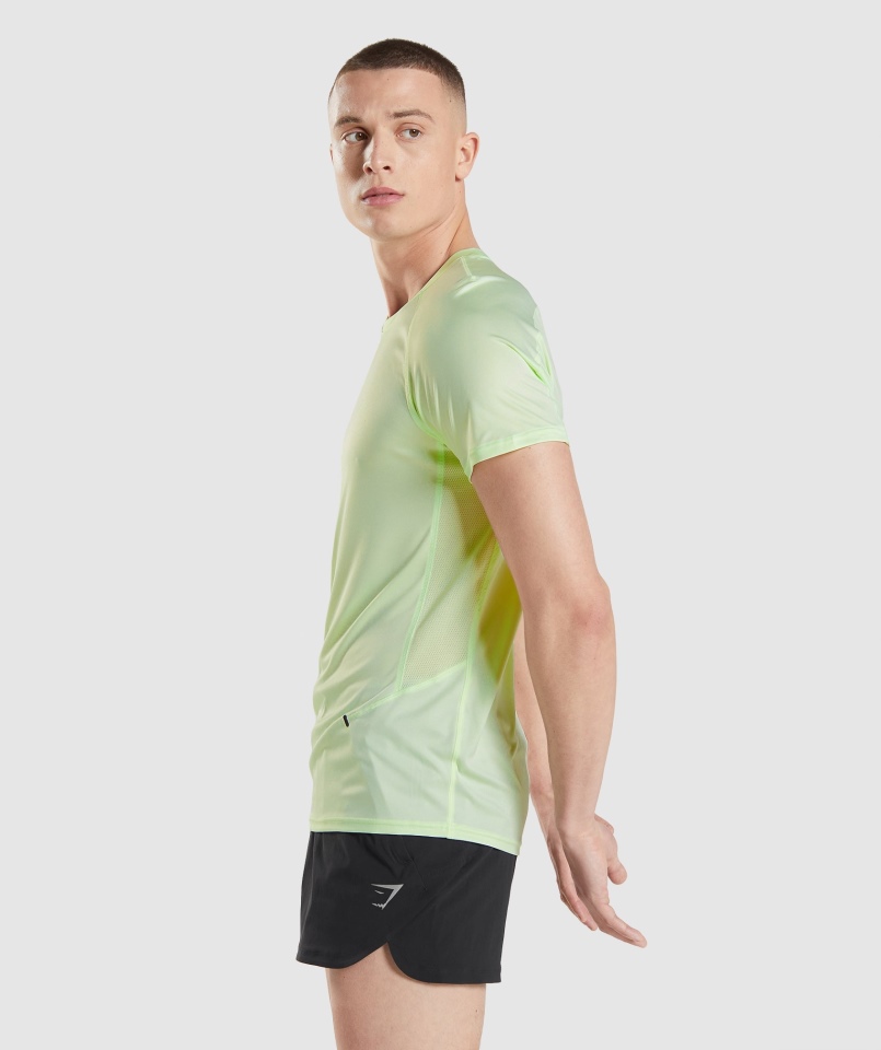 Koszulka Gymshark Speed Evolution Ogórkowa Zieleń