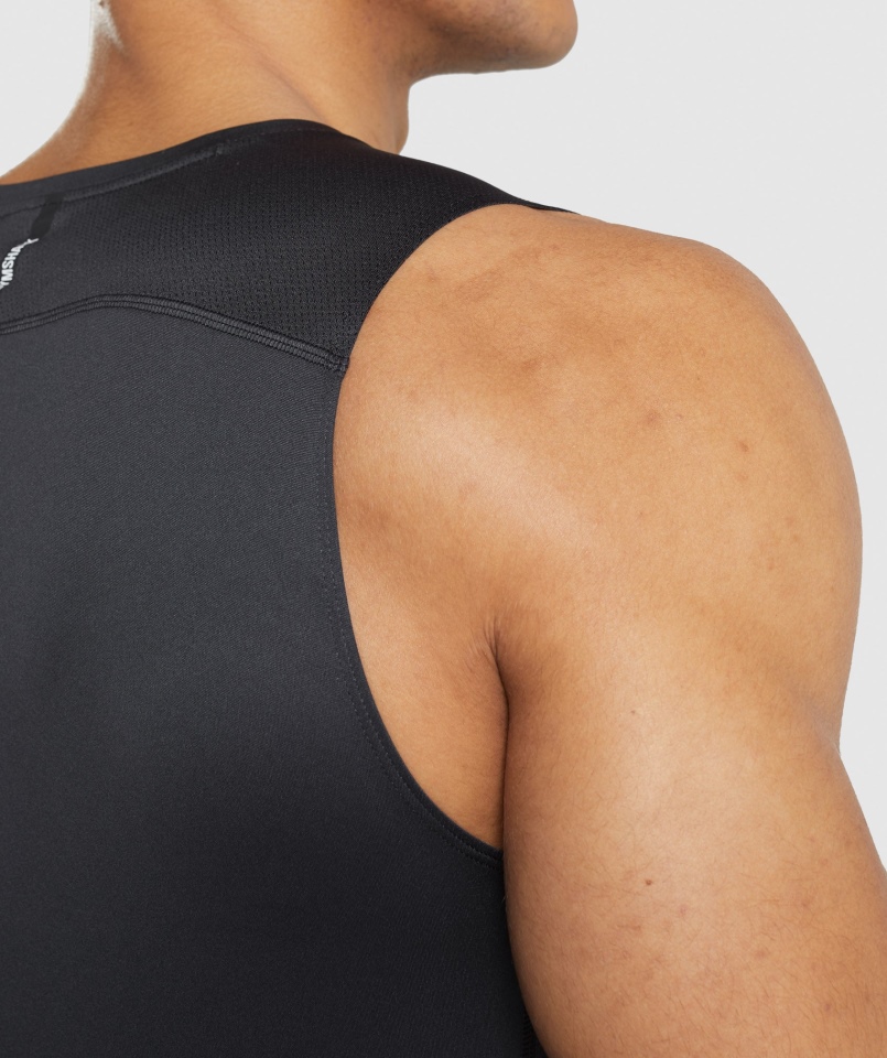Gymshark Speed Ewoluuj Czołg Czarny