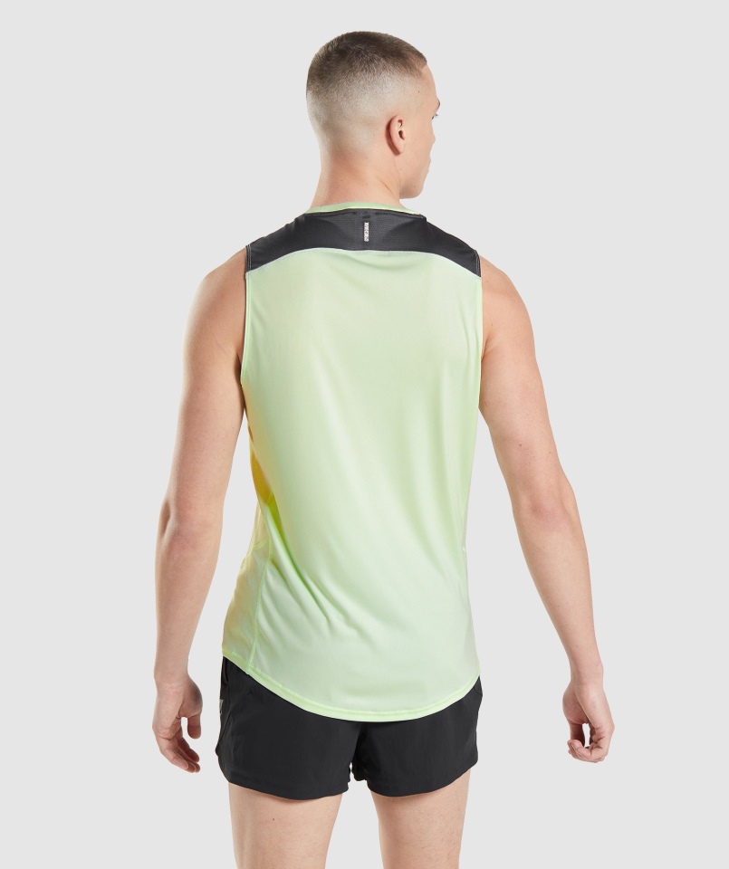 Gymshark Speed Ewoluuj Zbiornik Ogórkowy Zielony