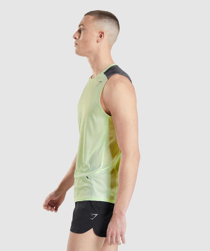 Gymshark Speed Ewoluuj Zbiornik Ogórkowy Zielony