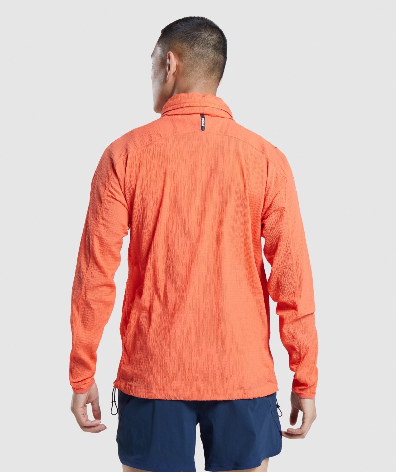 Wiatrówka Gymshark Speed Evolution Papaja Pomarańczowa