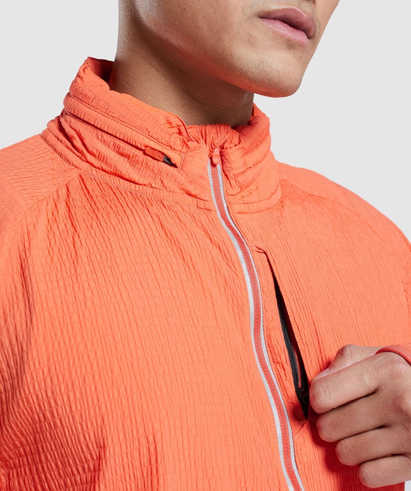 Wiatrówka Gymshark Speed Evolution Papaja Pomarańczowa