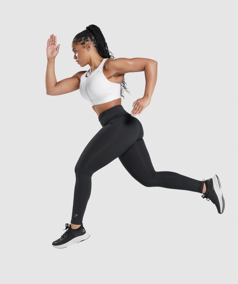 Gymshark Speed Legginsy Damskie Czarne