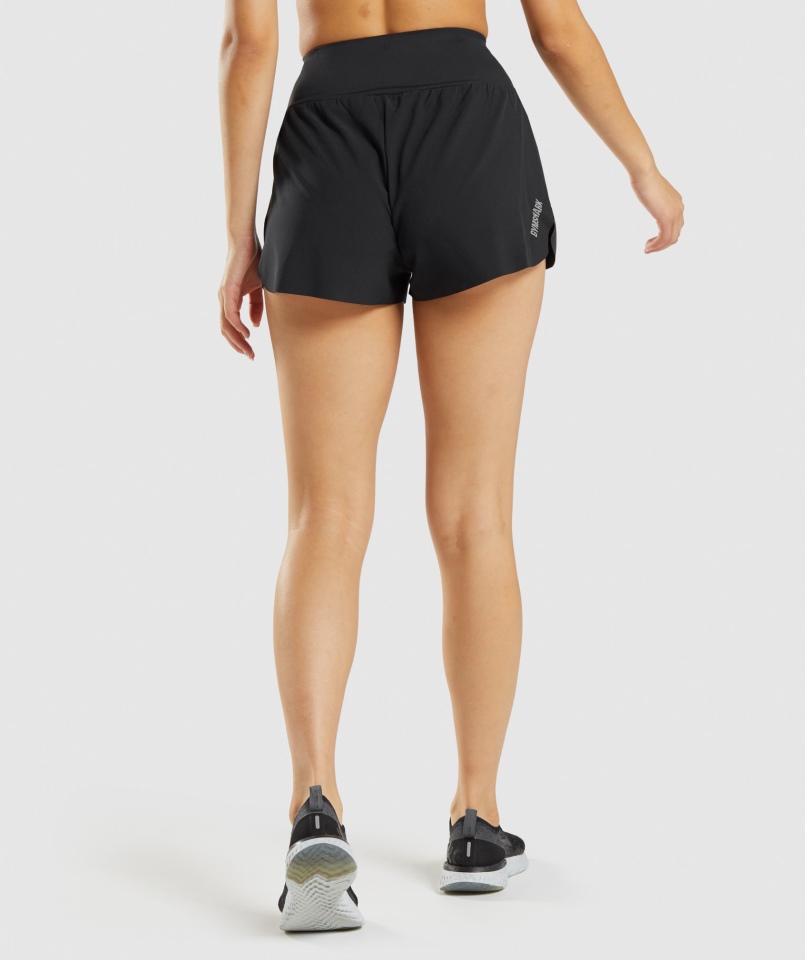 Gymshark Speed Szorty Czarne