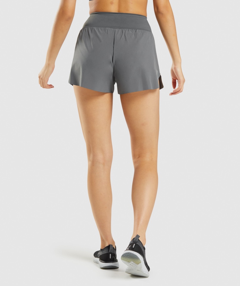 Gymshark Speed Szorty Szare