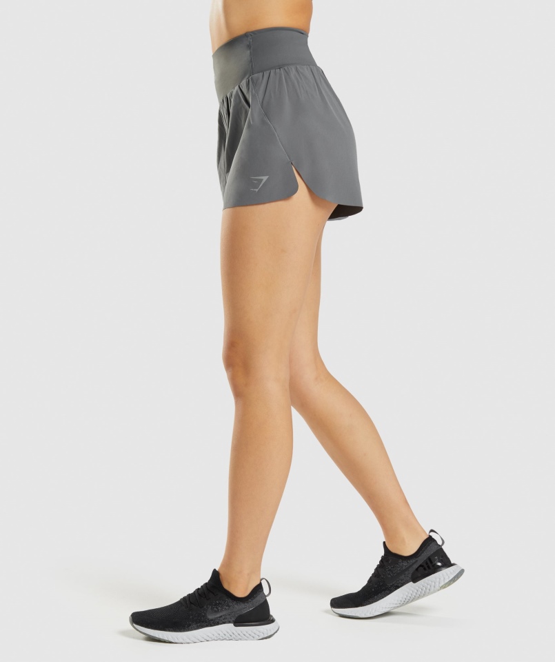 Gymshark Speed Szorty Szare