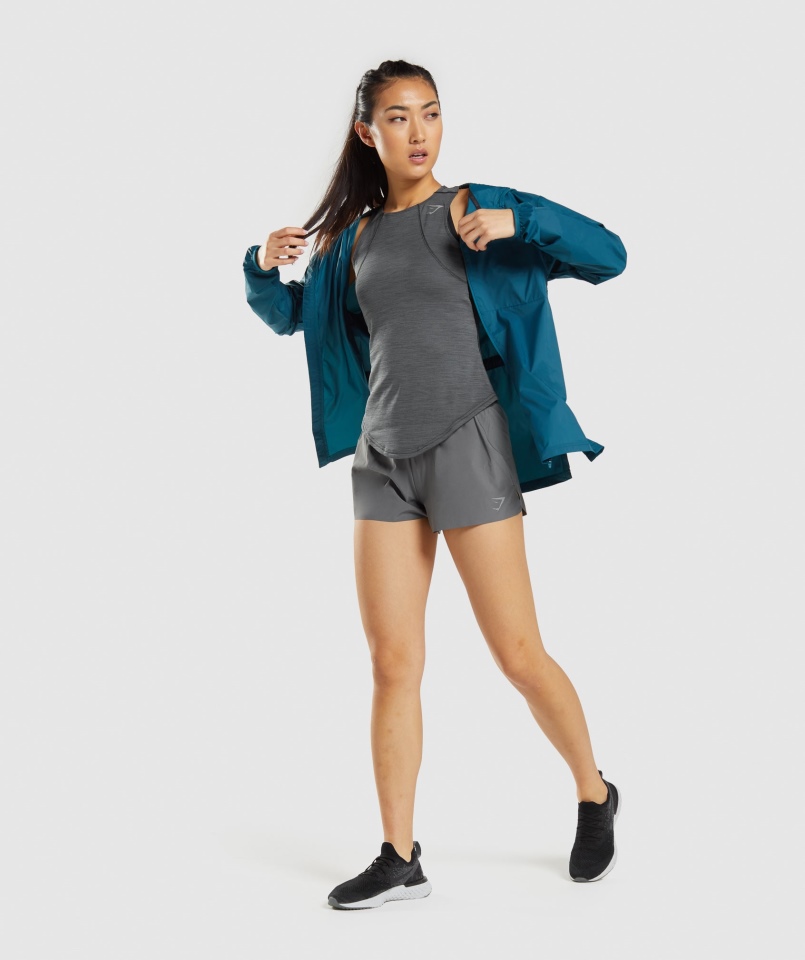 Gymshark Speed Szorty Szare