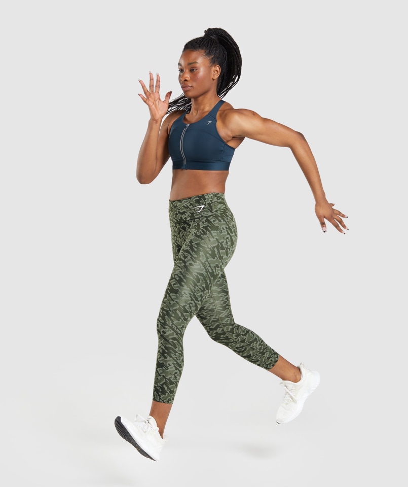 Biustonosz Sportowy Gymshark Speed Granatowy
