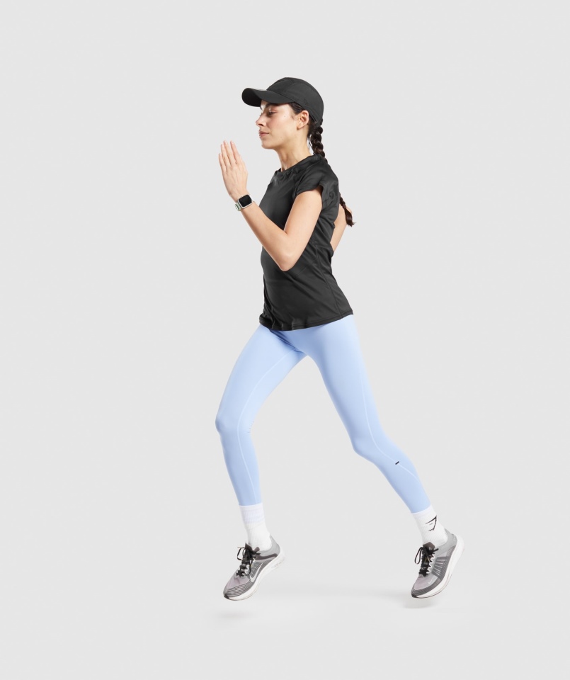 Koszulka Gymshark Speed Czarna