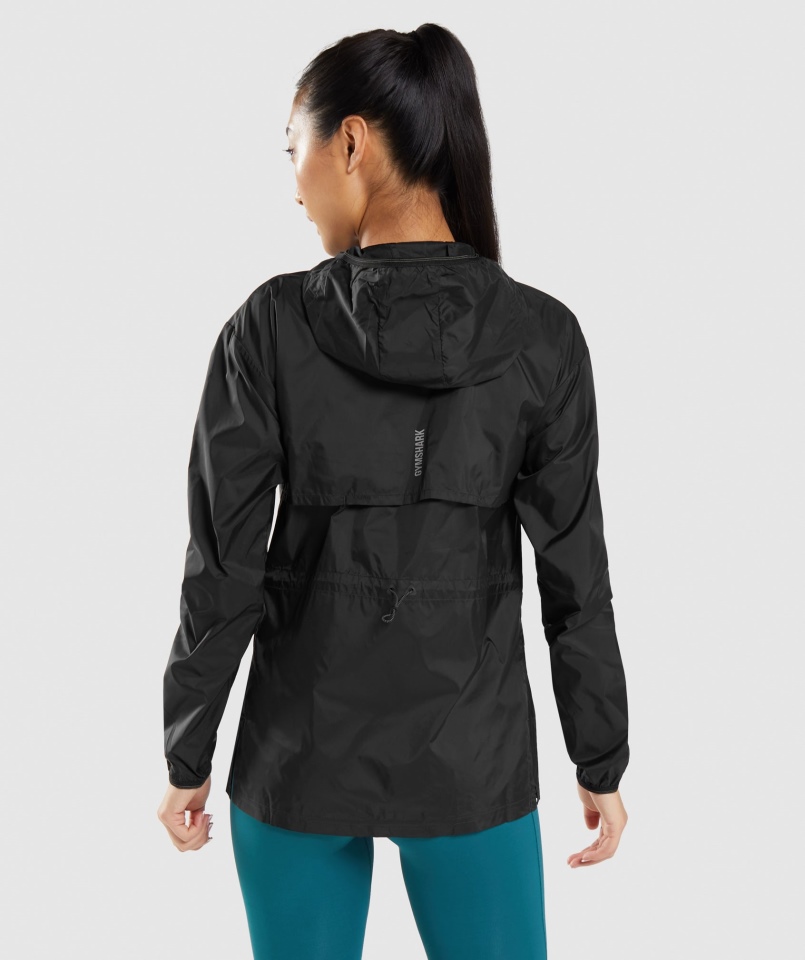 Wiatrówka Gymshark Speed Czarna