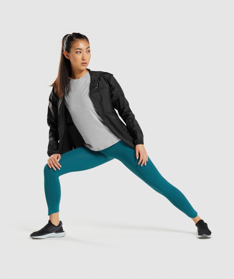Wiatrówka Gymshark Speed Czarna