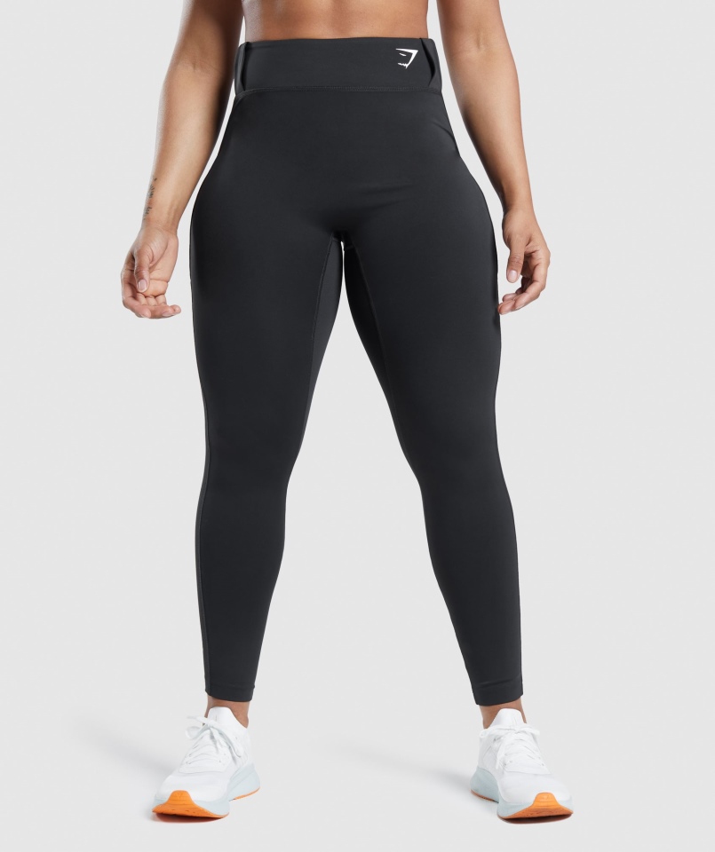 Legginsy Sportowe Gymshark Czarne