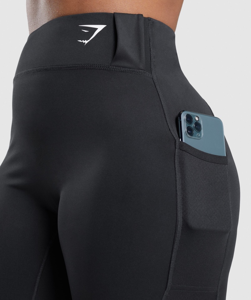 Legginsy Sportowe Gymshark Czarne