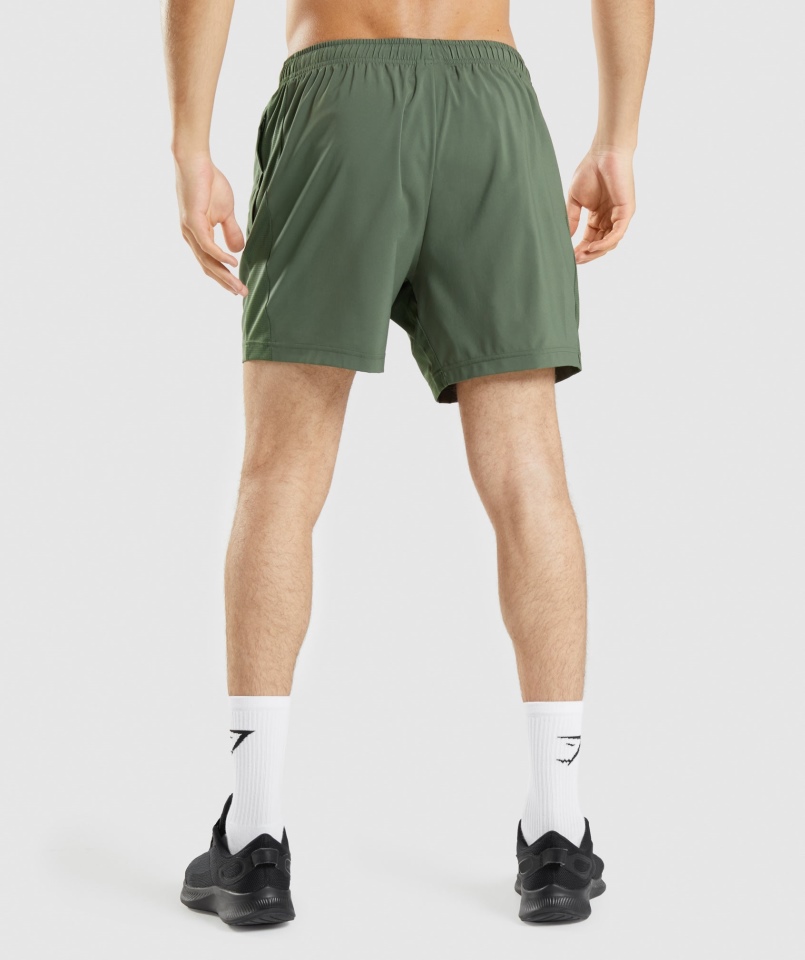 Sportowe Spodenki Gymshark Zielone
