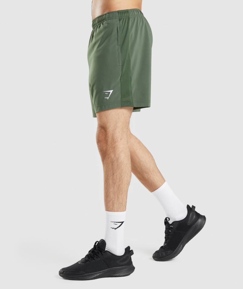 Sportowe Spodenki Gymshark Zielone