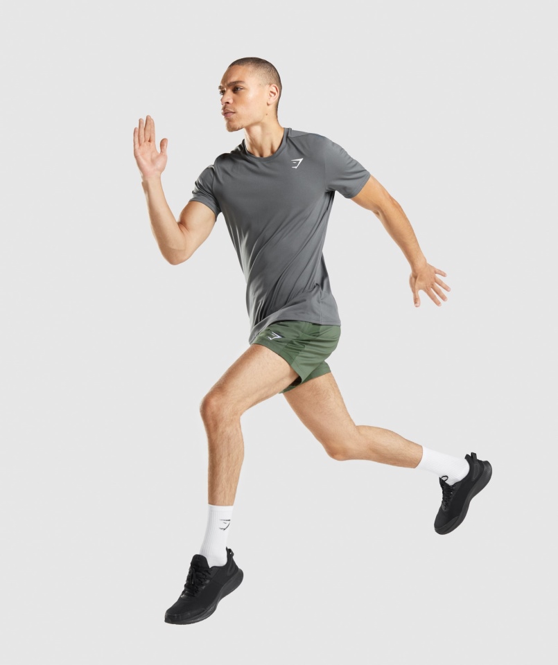 Sportowe Spodenki Gymshark Zielone