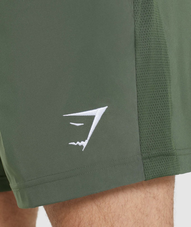 Sportowe Spodenki Gymshark Zielone