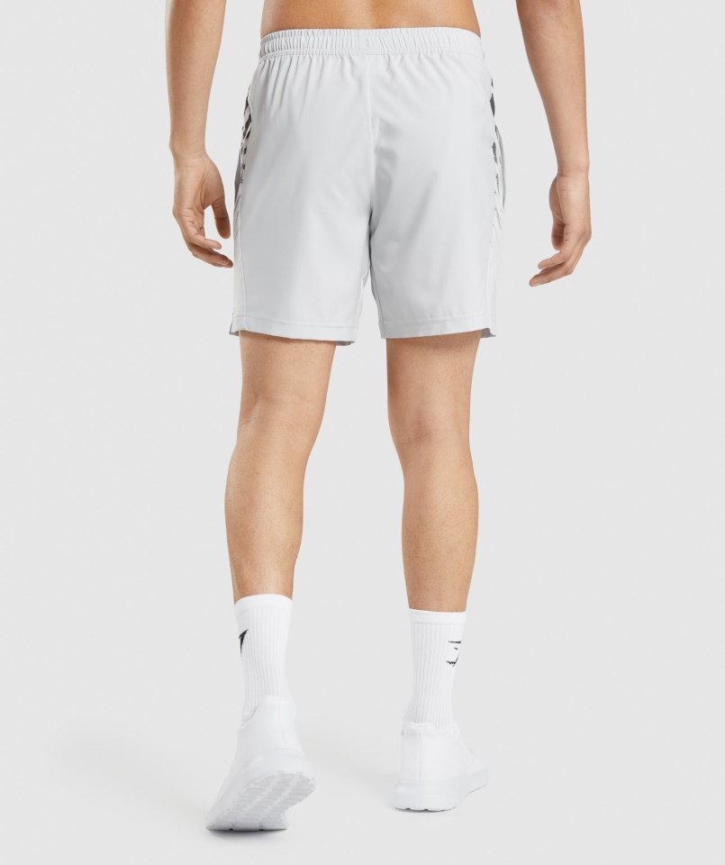 Gymshark Sportowe Szorty W Paski 7