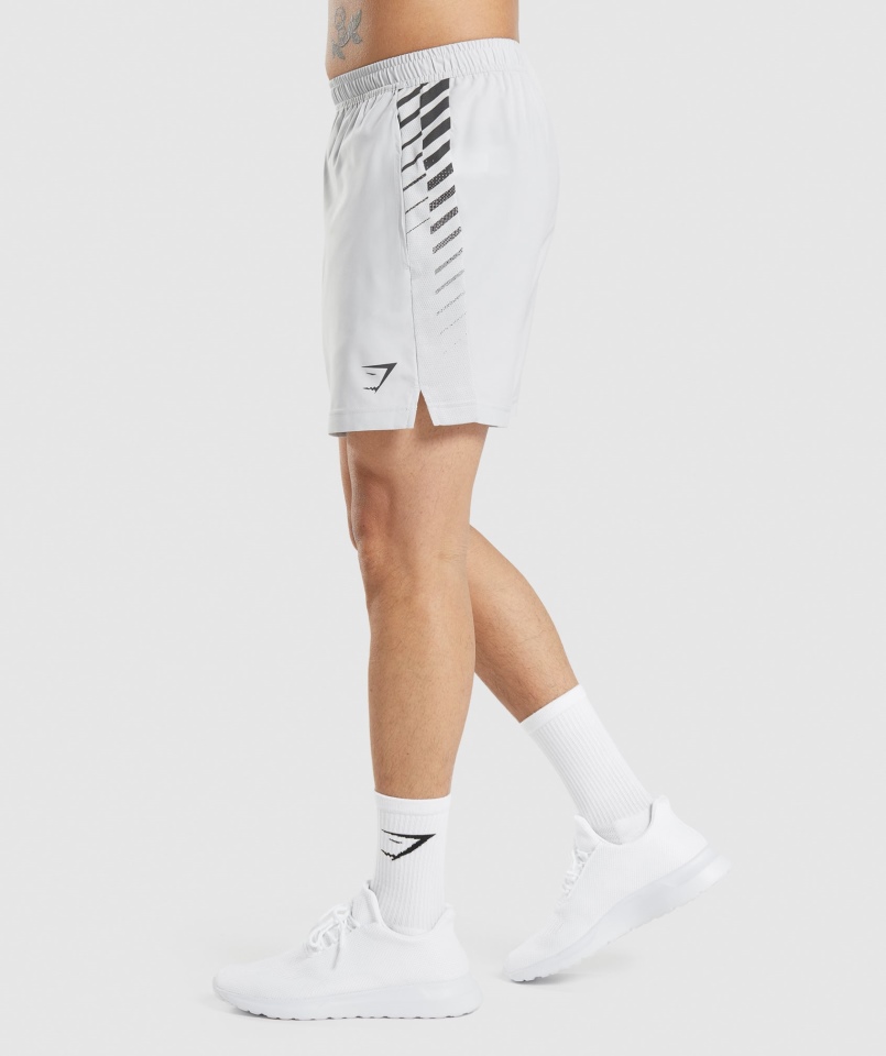 Gymshark Sportowe Szorty W Paski 7
