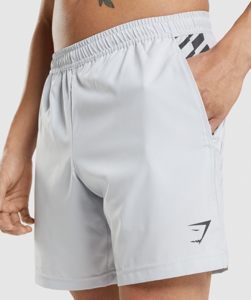 Gymshark Sportowe Szorty W Paski 7