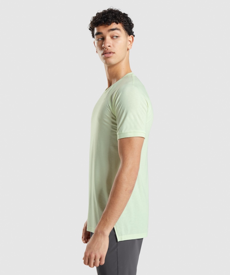 Gymshark Studio Amplifikuj Koszulkę Ogórkową Zieleń