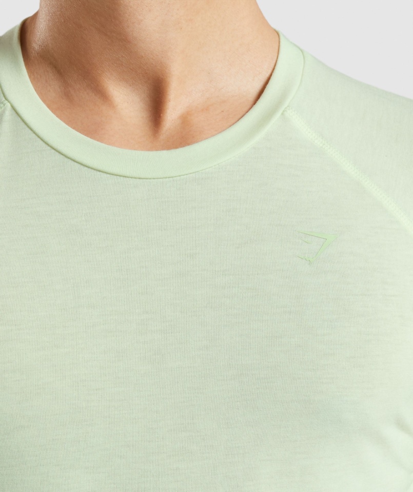 Gymshark Studio Amplifikuj Koszulkę Ogórkową Zieleń