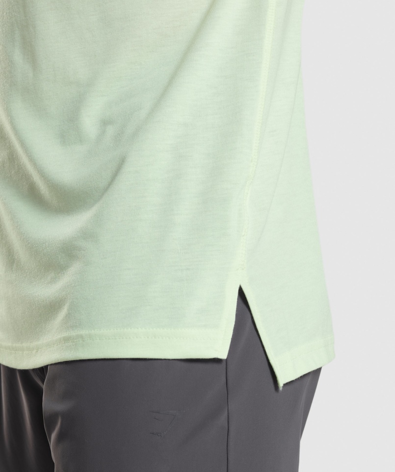 Gymshark Studio Amplifikuj Koszulkę Ogórkową Zieleń