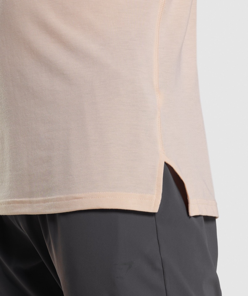 Gymshark Studio Amplifikować T-shirt Orchid Pink