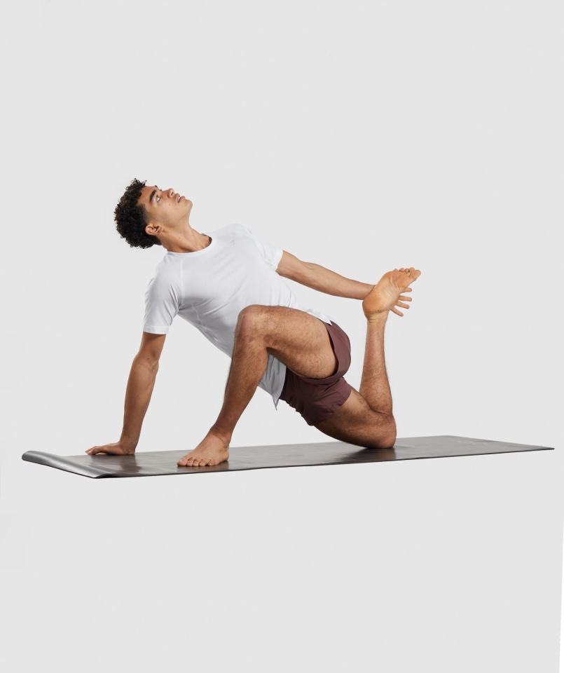 Gymshark Studio Amplifikuj Białą Koszulkę
