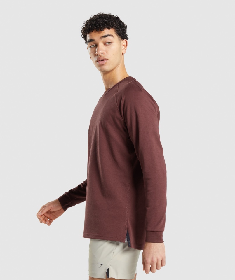 Gymshark Studio Ekipa Wiśniowy Brąz