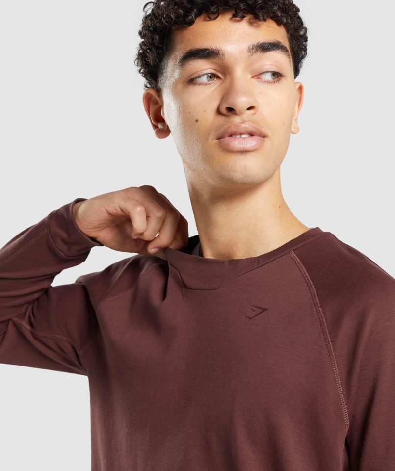 Gymshark Studio Ekipa Wiśniowy Brąz