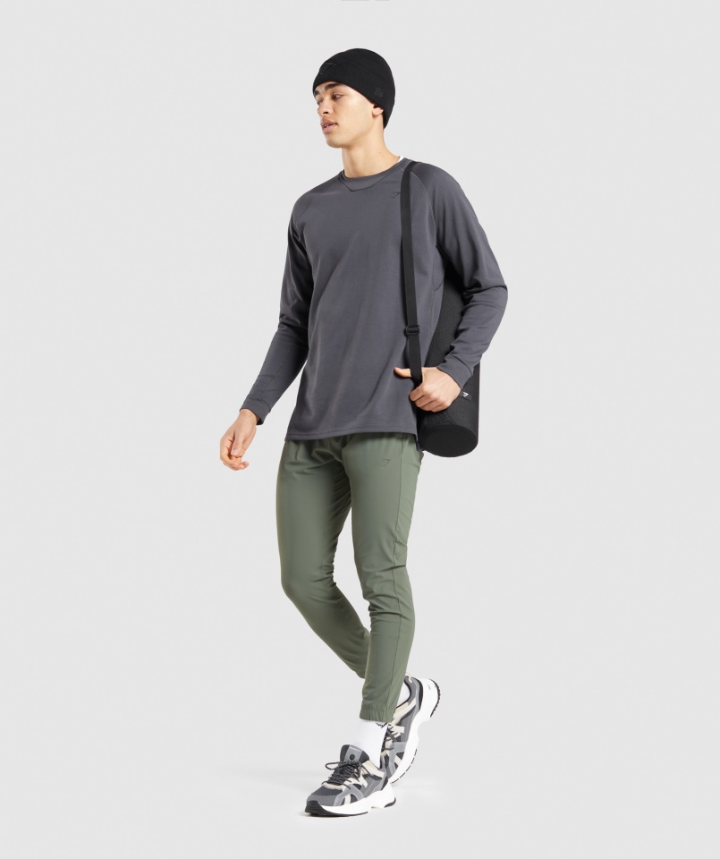 Gymshark Studio Ekipa Onyx Szary