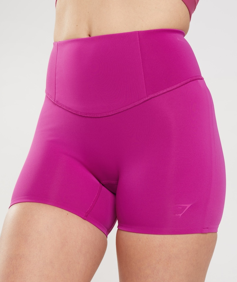 Gymshark Studio Szorty Smok Różowe