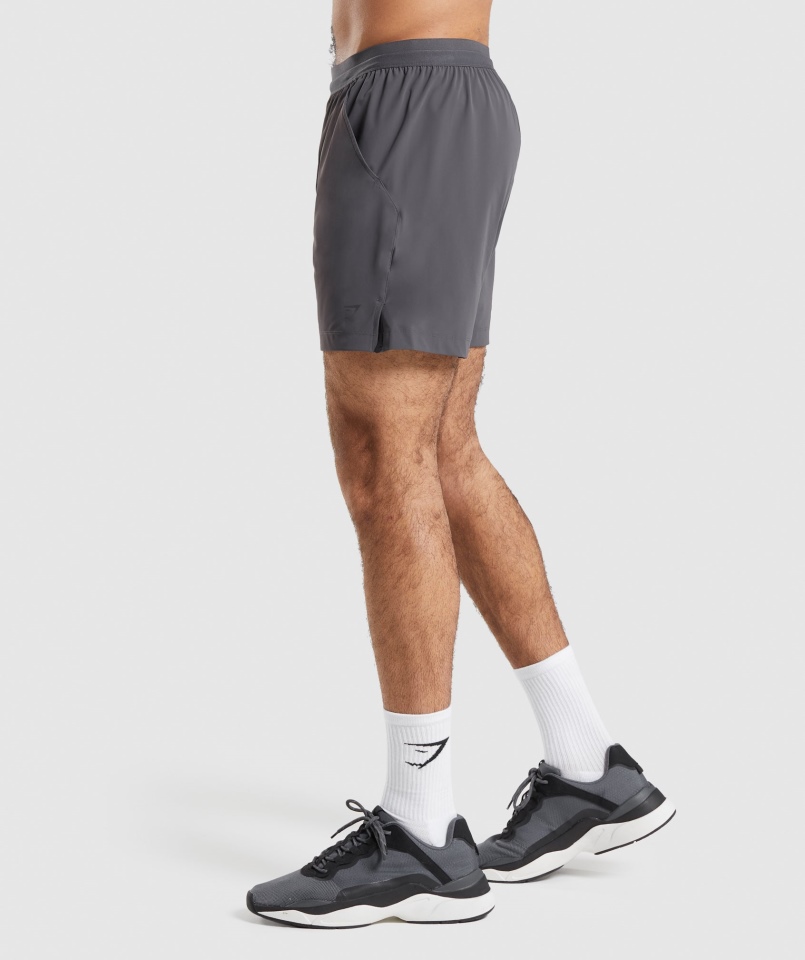 Gymshark Studio Szorty Onyks Szare