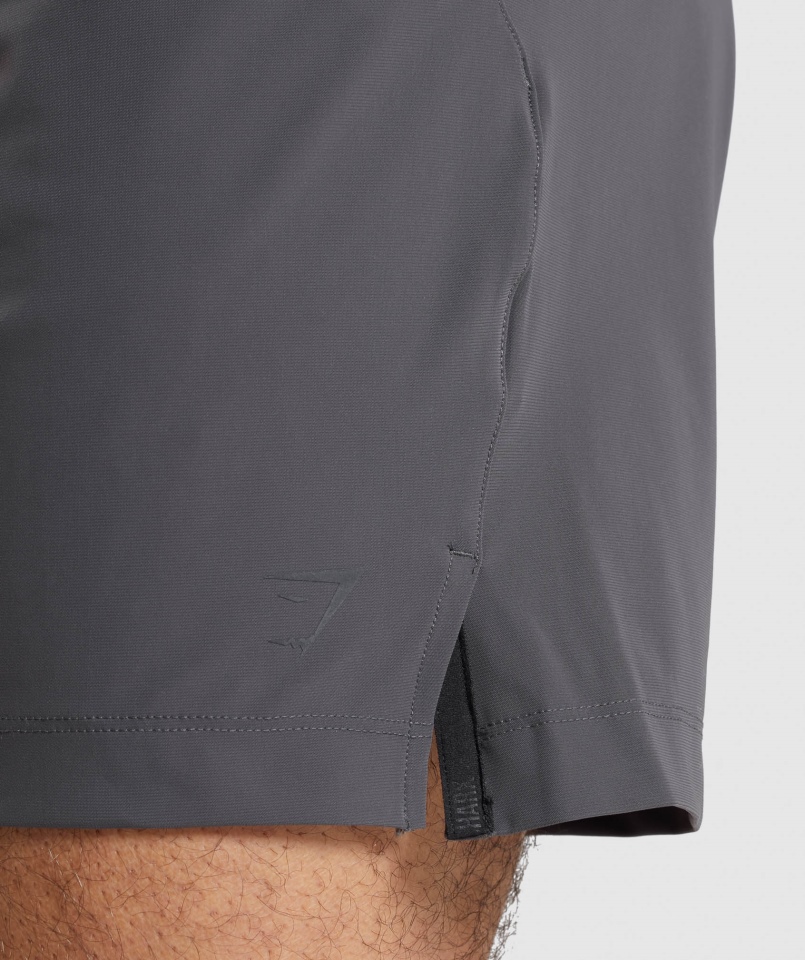 Gymshark Studio Szorty Onyks Szare