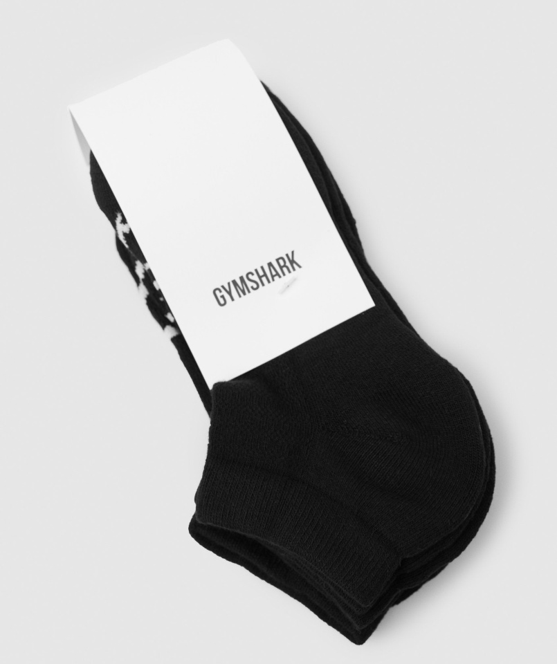 Skarpetki Treningowe Gymshark 3 Szt. Czarne