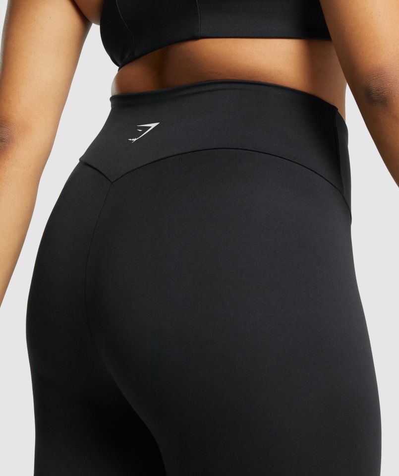 Gymshark Trening 7/8 Legginsy Czarne