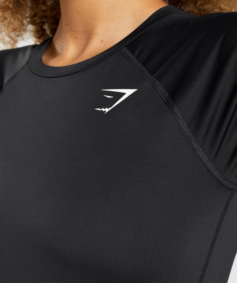Koszulka Treningowa Gymshark Czarna