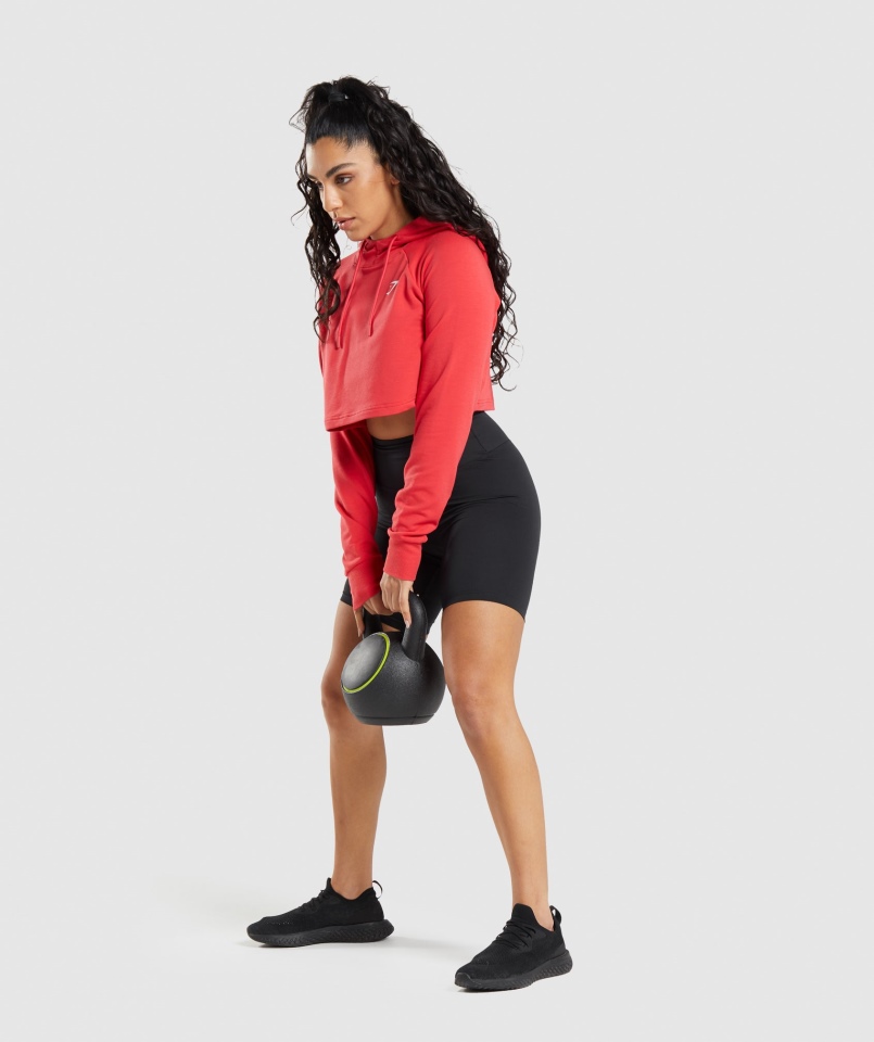 Gymshark Treningowe Spodenki Rowerowe Czarne