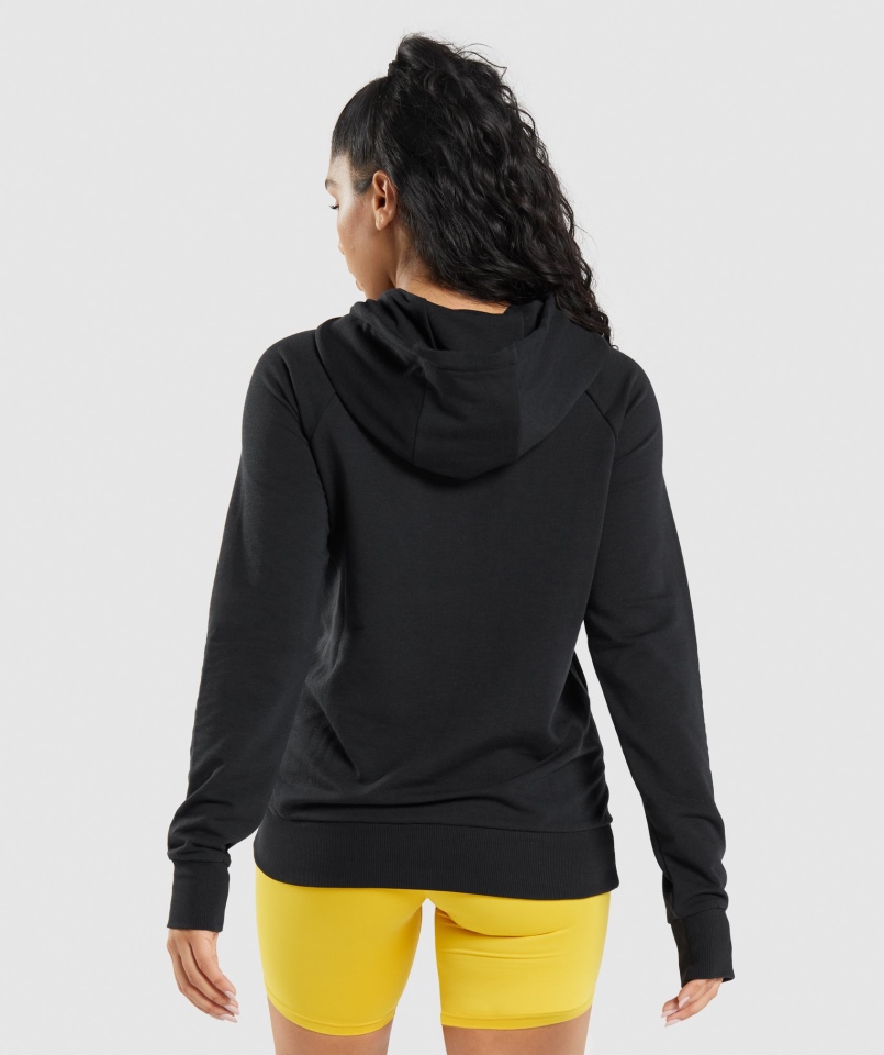 Bluza Treningowa Gymshark Czarna Damska