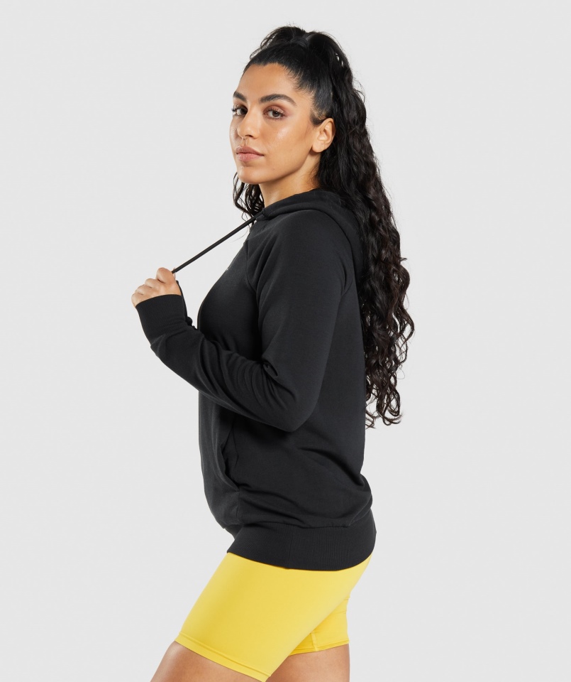 Bluza Treningowa Gymshark Czarna Damska