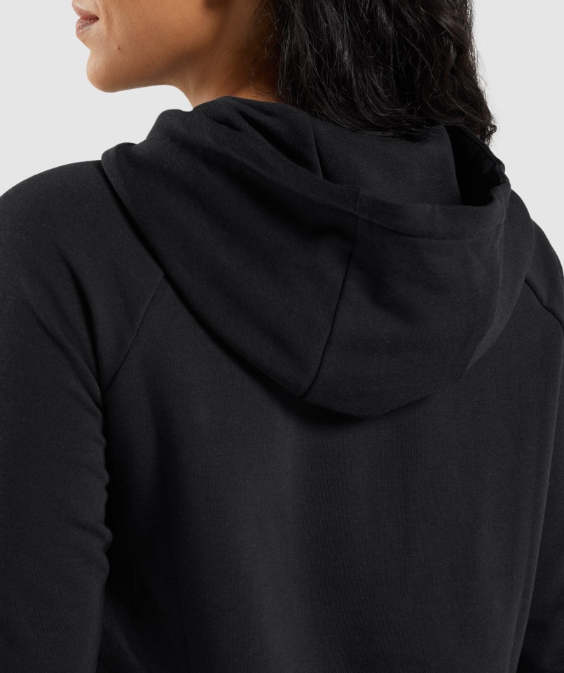 Bluza Treningowa Gymshark Czarna Damska