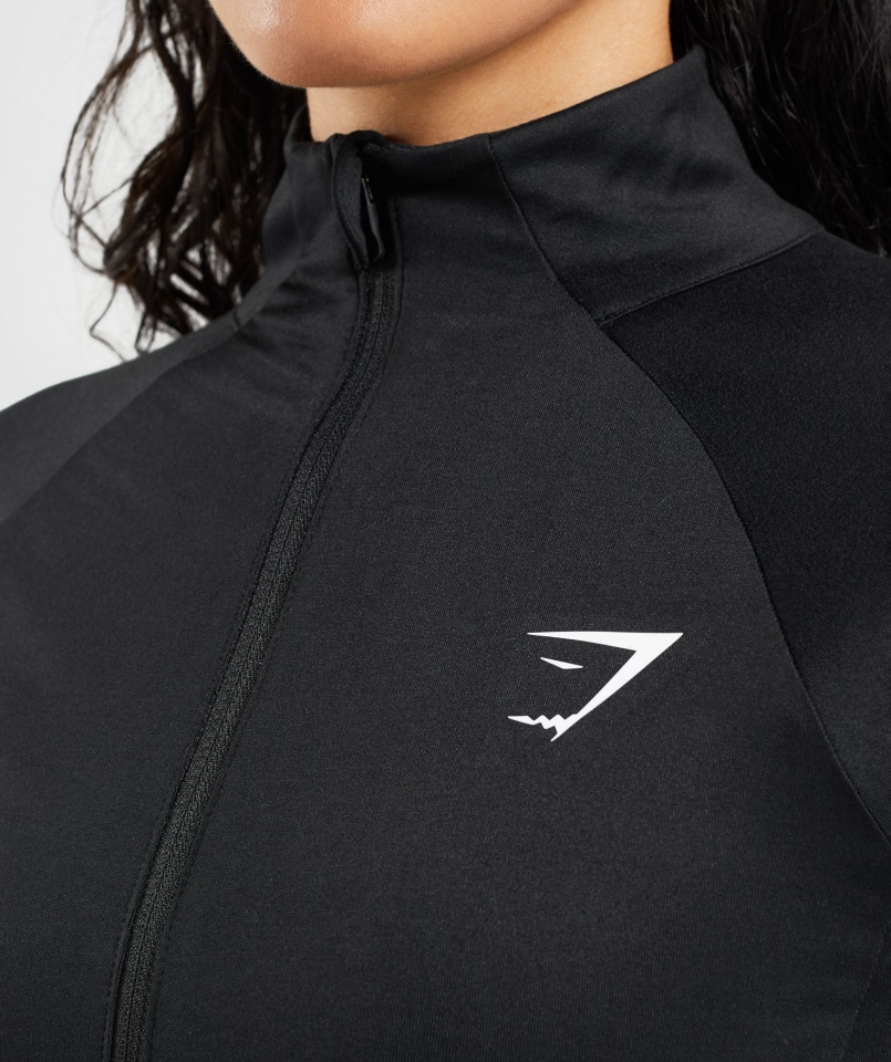 Kurtka Treningowa Gymshark Czarna