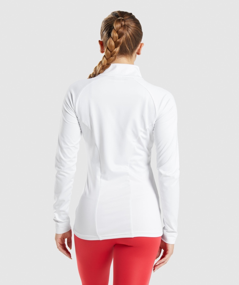 Kurtka Treningowa Gymshark Biała