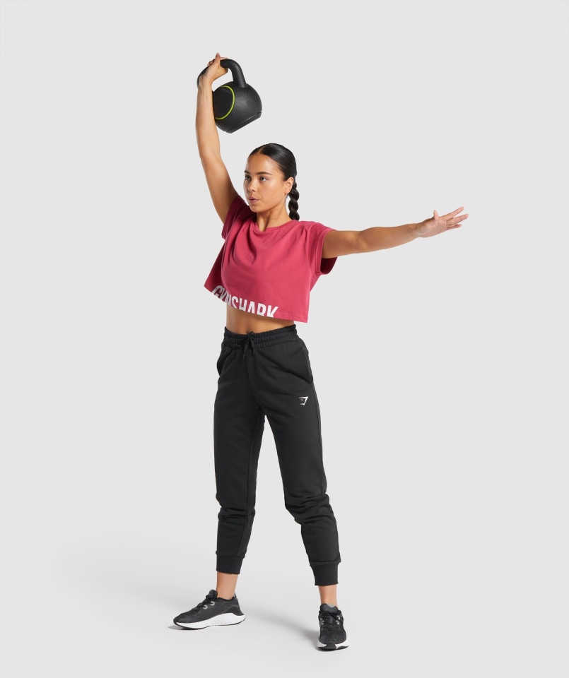 Joggery Treningowe Gymshark Czarne